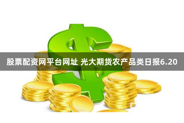股票配资网平台网址 光大期货农产品类日报6.20