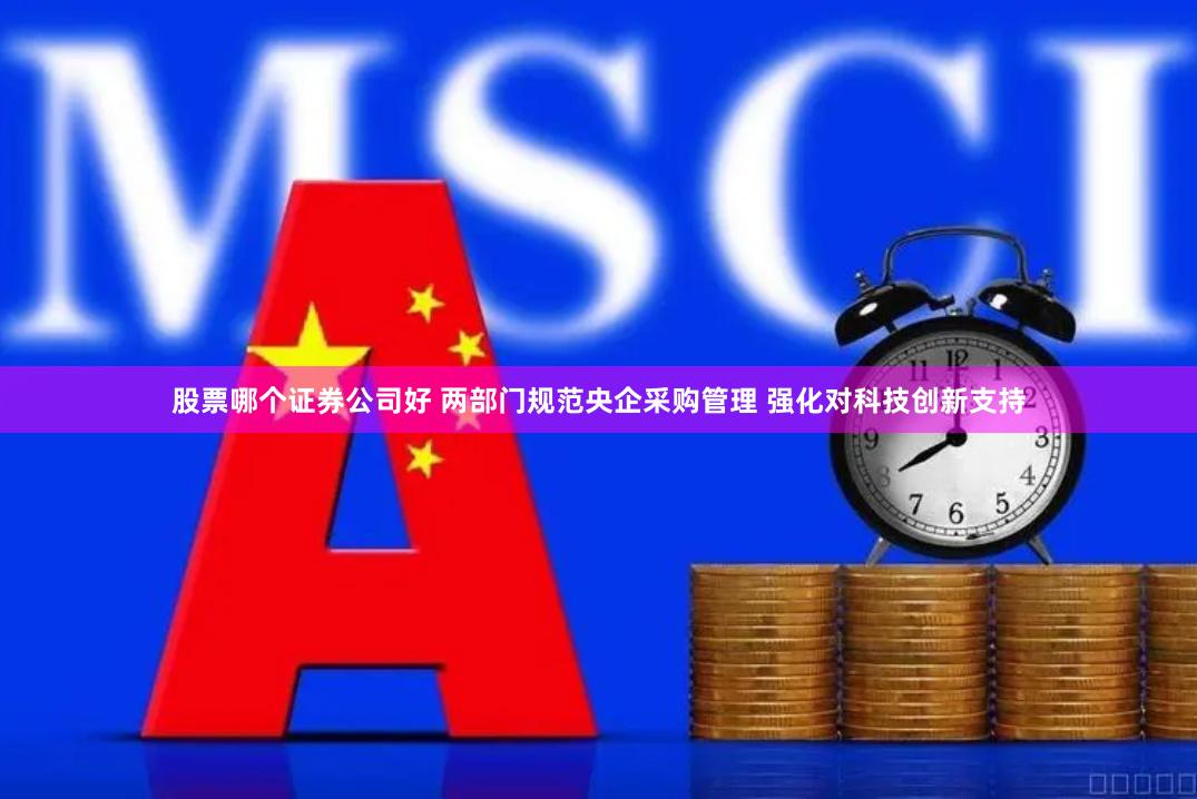 股票哪个证券公司好 两部门规范央企采购管理 强化对科技创新支持