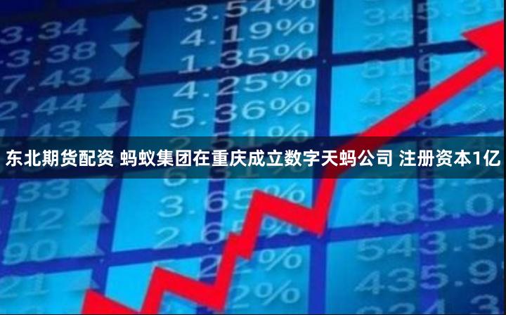 东北期货配资 蚂蚁集团在重庆成立数字天蚂公司 注册资本1亿