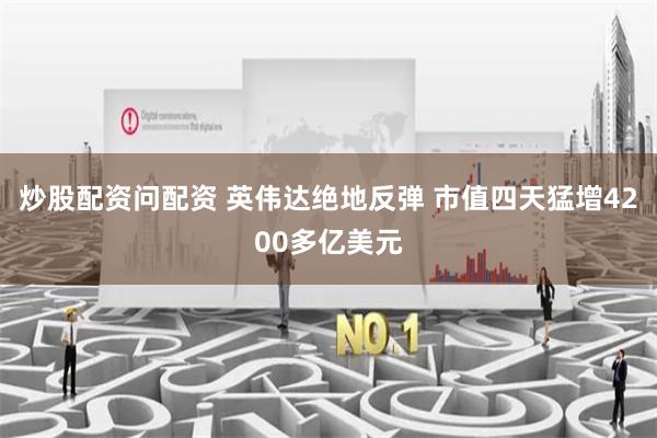 炒股配资问配资 英伟达绝地反弹 市值四天猛增4200多亿美元