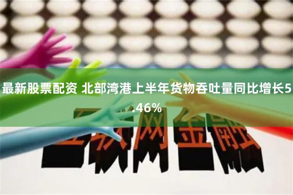 最新股票配资 北部湾港上半年货物吞吐量同比增长5.46%