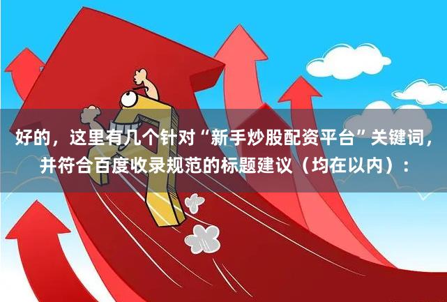 好的,这里有几个针对“新手炒股配资平台”关键词,并符合百度收录规范的标题建议(均在以内):